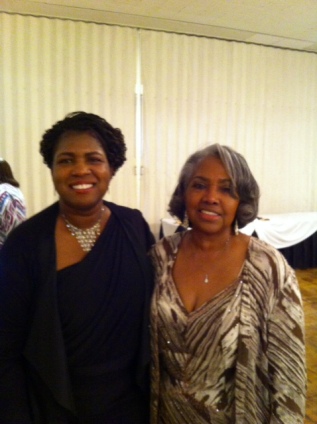Dorothy Morris, author and me Black Writers' Guild 2oth Anniversary Gala at the Forum June 4, 2017